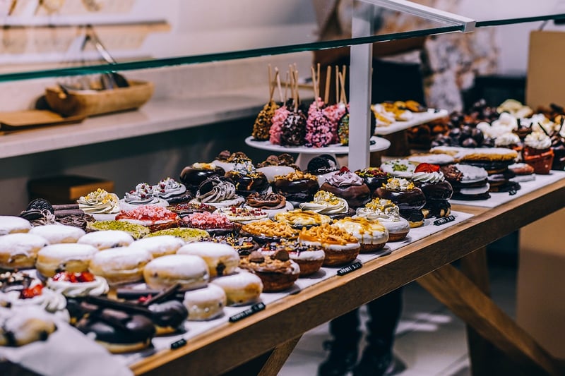 Artistic Dessert Displays